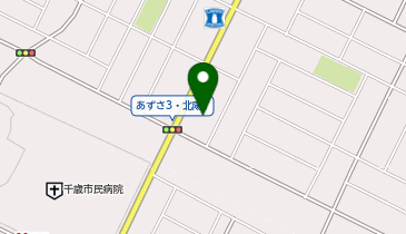 ベビー・子供用品バースデイ千歳店の地図画像