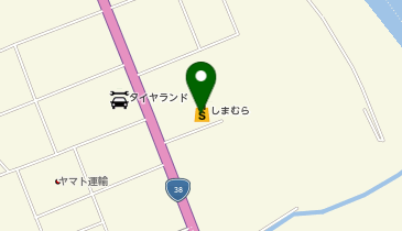 ファッションセンターしまむら富良野店の地図画像