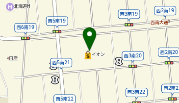 VANイオン帯広の地図画像