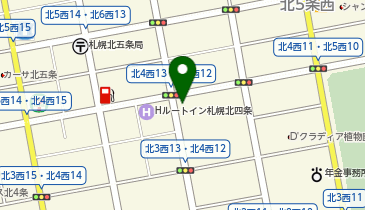 エフワン北5条通店の地図画像