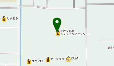 ハニーズ名寄店の地図画像