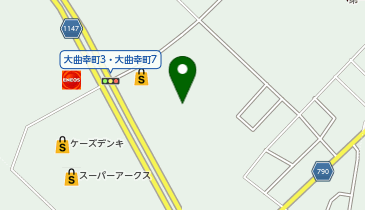 BEAMS OUTLET札幌北広島の地図画像