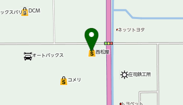 西松屋名寄徳田店の地図画像