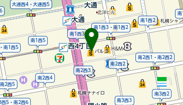 JOURNAL STANDARD札幌店の地図画像