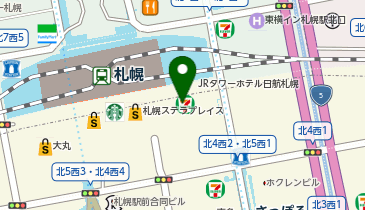 JOURNAL STANDARD relume札幌店の地図画像
