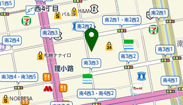 VAN T・C・BOX札幌の地図画像