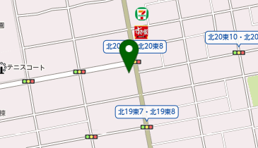ワークマンプラス札幌美香保店の地図画像