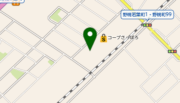 無印良品コープさっぽろのっぽろ店の地図画像