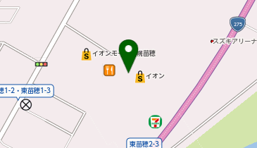 メガスポーツ札幌苗穂店の地図画像