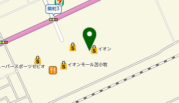 メガスポーツ苫小牧店の地図画像