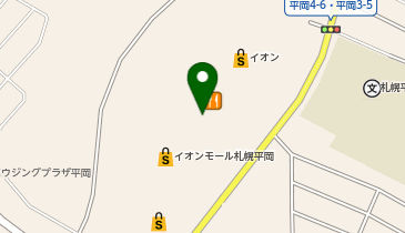 メガスポーツ札幌平岡店の地図画像