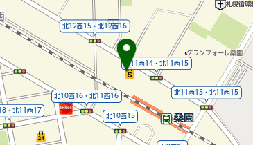 石井スポーツ札幌店の地図画像