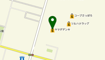 ヤマダデンキテックランドジョイフルタウン釧路店の地図画像