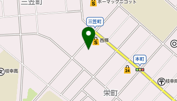 ベスト電器西條枝幸店の地図画像