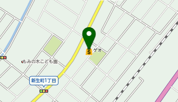 ゲオ登別店の地図画像