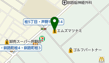 エムズマツナミの地図画像