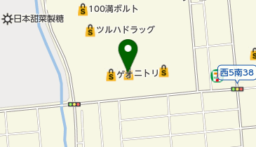 ニトリ帯広稲田店の地図画像