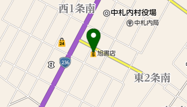 旭書店の地図画像