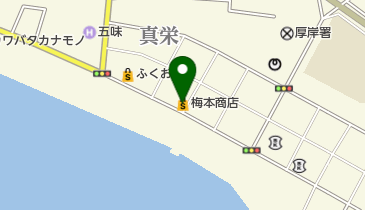 梅本商店の地図画像
