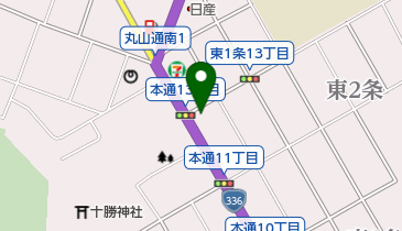 (有)麒麟堂の地図画像