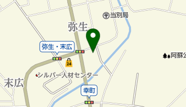 十字屋書店の地図画像