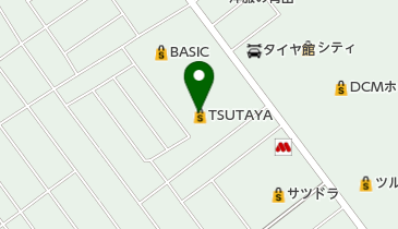 ひかりや書店の地図画像