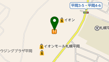 宮脇書店札幌平岡店の地図画像