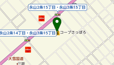 未来屋書店旭川シーナ店の地図画像