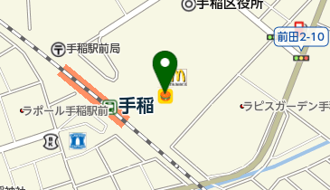 くまざわ書店手稲店の地図画像