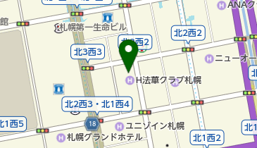 オアシス札幌店の地図画像