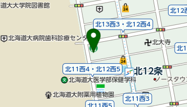弘南堂書店の地図画像
