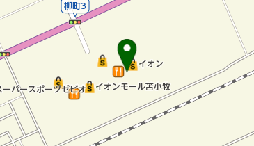 未来屋書店苫小牧店の地図画像