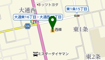 いけだ書店士別店の地図画像