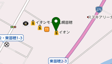 未来屋書店苗穂店の地図画像