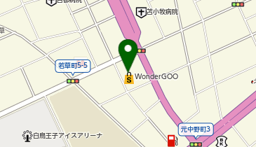 WonderGOO苫小牧店の地図画像