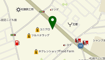 ブックオフ函館昭和店の地図画像