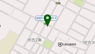 ブックオフ伏古店の地図画像