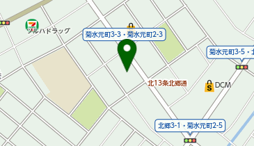 ブックオフ札幌菊水元町店の地図画像