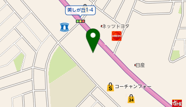 ブックオフPLUS36号札幌美しが丘店の地図画像