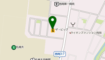 ザ・ビッグ西岡店の地図画像