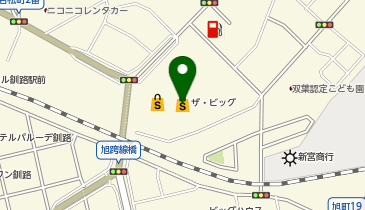 ザ・ビッグ川北店の地図画像