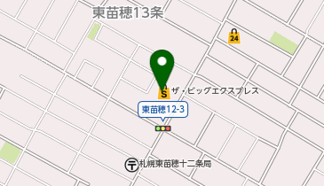 ザ・ビッグエクスプレスモエレ店の地図画像
