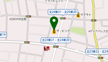 ザ・ビッグ元町店の地図画像