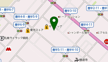 ダイソーザ・ビッグ豊平店の地図画像