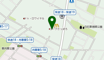 ダイソー札幌ルーシー店の地図画像