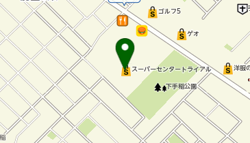 ダイソートライアル手稲店の地図画像