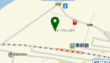 ダイソーコープ札幌釧路貝塚店の地図画像