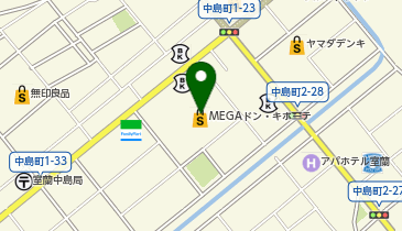 ダイソーMEGAドン・キホーテ室蘭中島店の地図画像