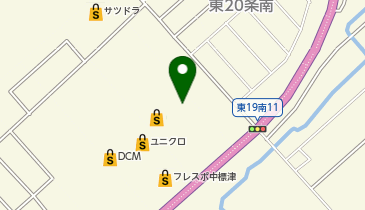 ダイソーフレスポ中標津店の地図画像