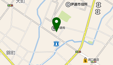 ダイソー伊達店の地図画像